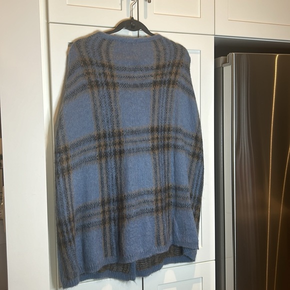 Elsamanda Made in Italy Mohair Blend Cape Poncho One Size Anthropologie - Picture 10 of 16